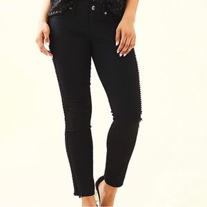 Lilly Pulitzer South Ocean Skinny Jeans. Size 2